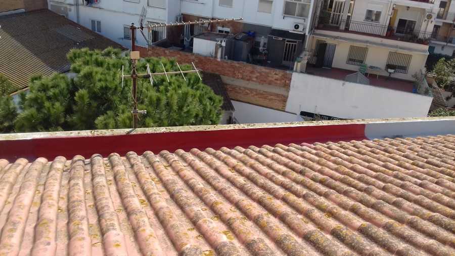 Pintado parte reparada gotera ( Picanya )