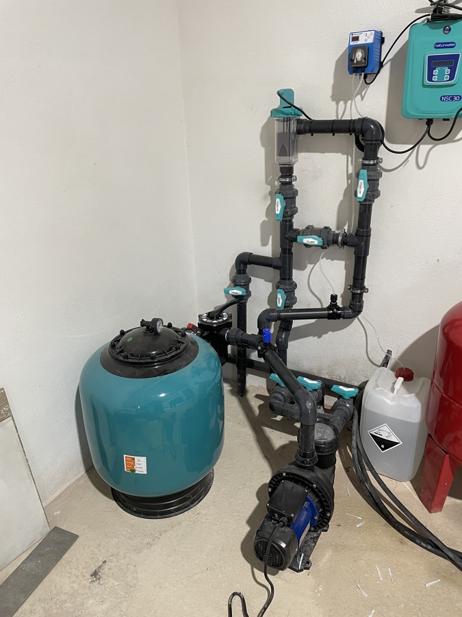 Instalación piscina