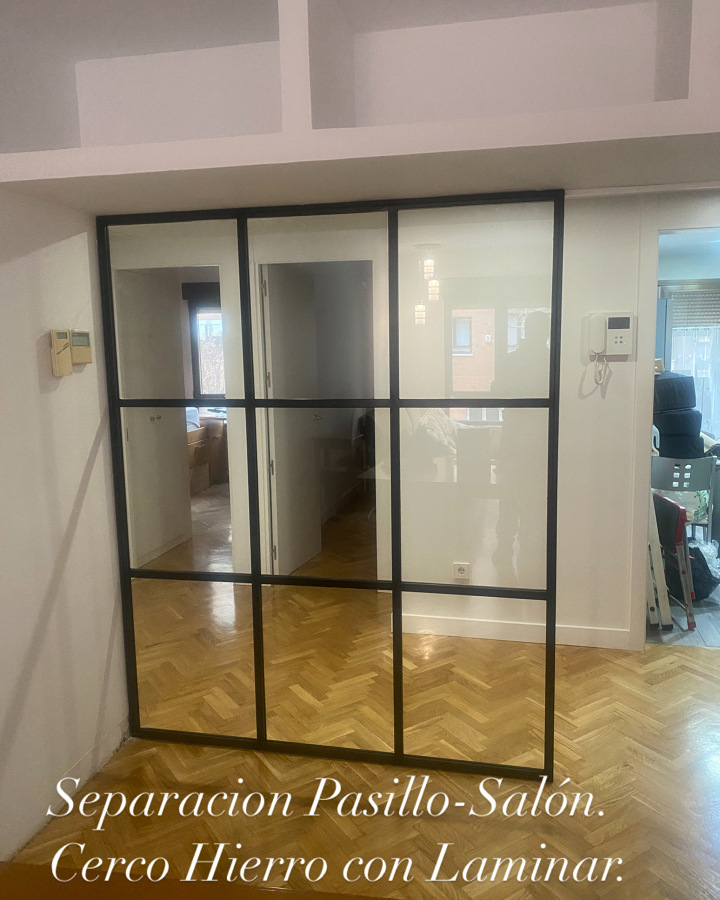 Separación salón-cocina