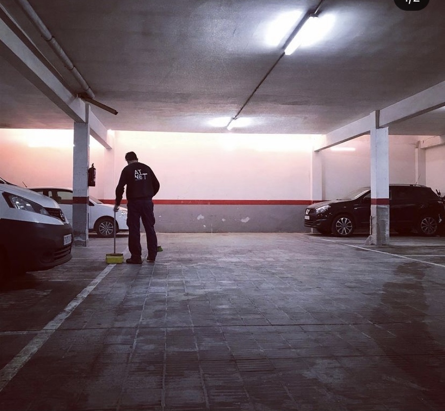 Limpieza de parking