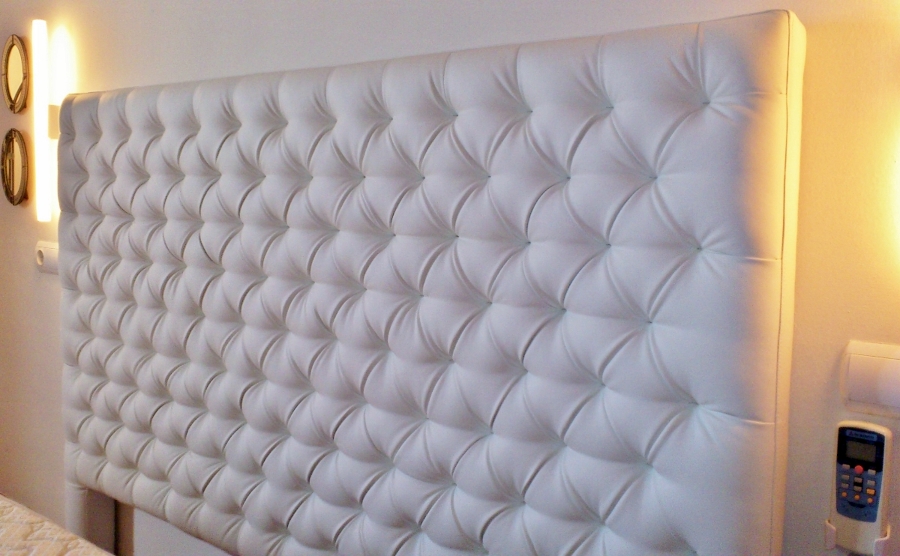 Cabecero de capitone.