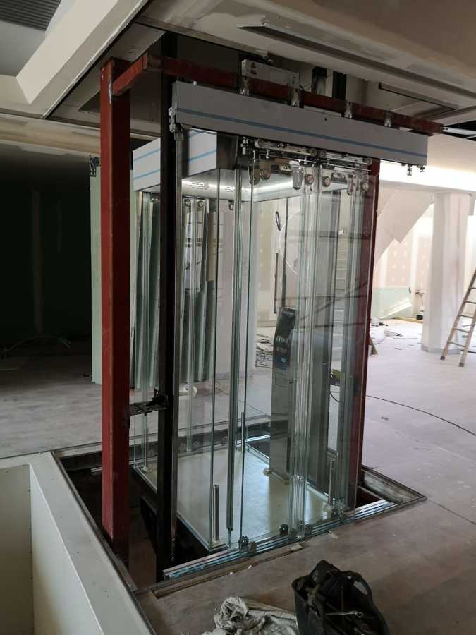 Instalación ascensor panorámico 360º