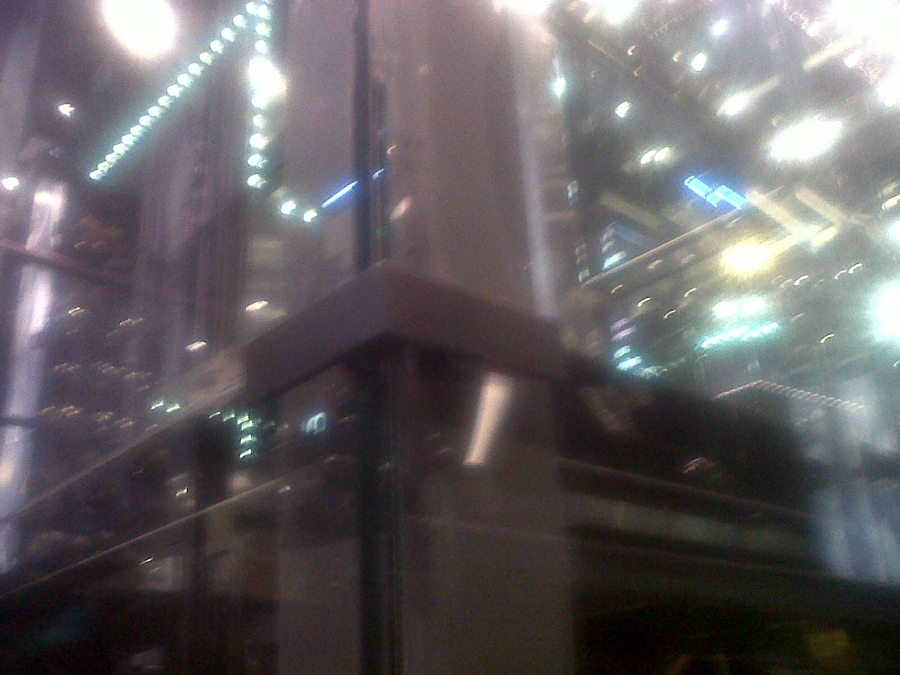 Cabina de ascensor en vidrio