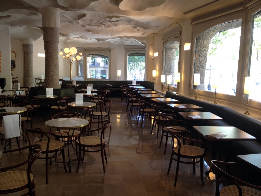 Café-bar en La Pedrera de Barcelona