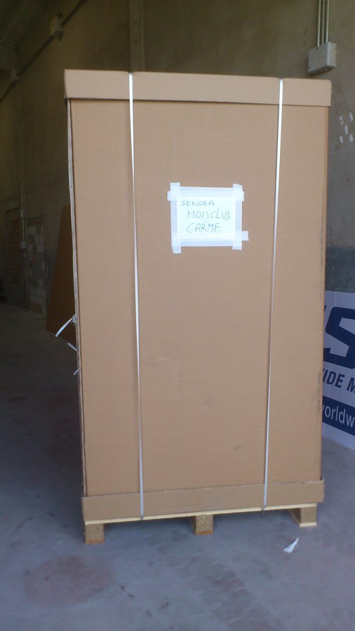 Caja grande (liftan de cartón)