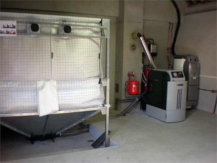 Caldera de biomasa Herz