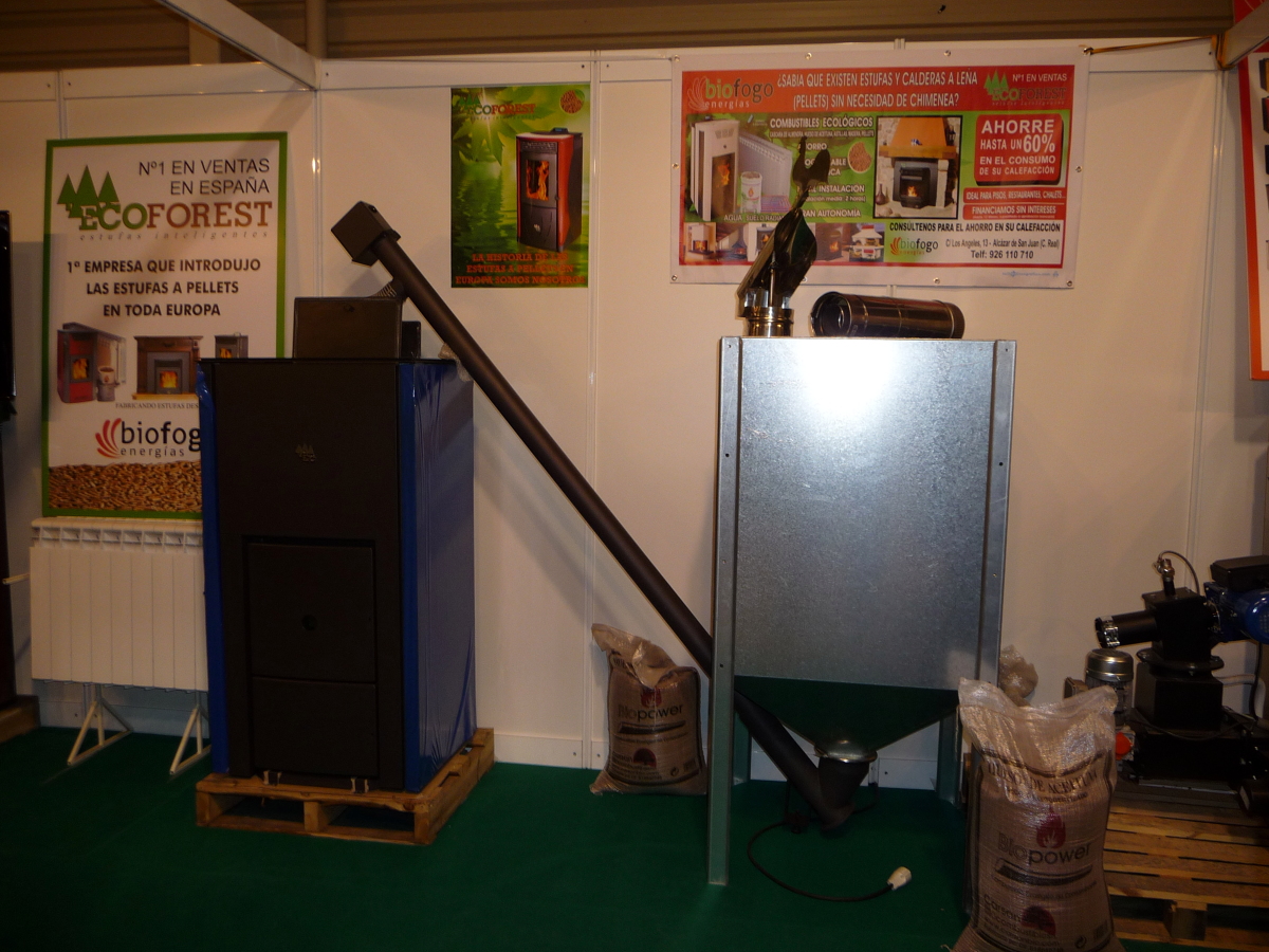 CALDERA ECOFOREST CANTINA CON TOLVA