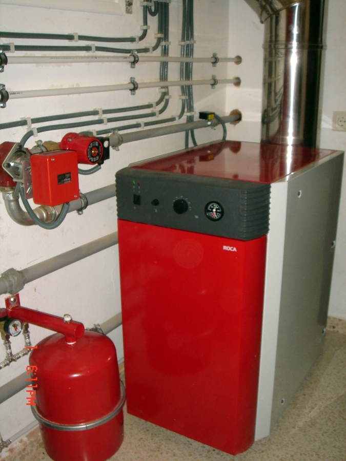 Caldera gas atmosferica