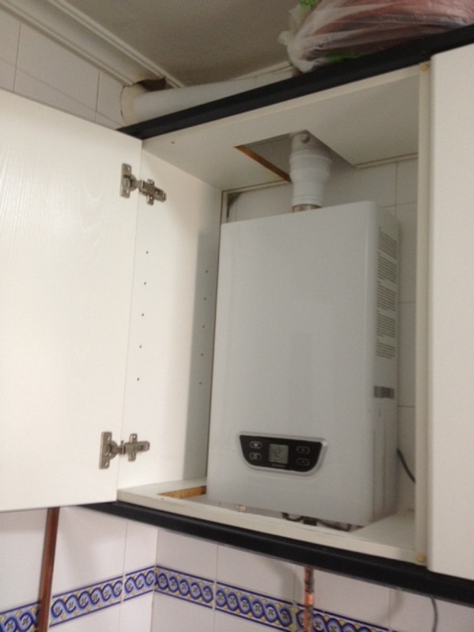 CALENTADOR A GAS TERMOSTATICO