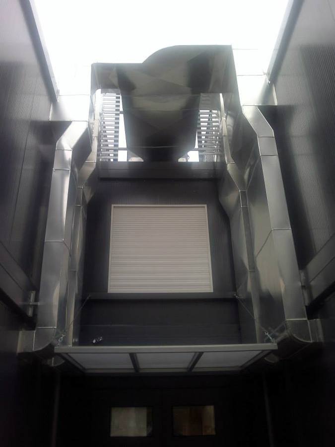 Calorifugado de conductos y chimeneas en aluminio