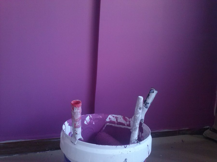 alisado y pintura colores fuertes