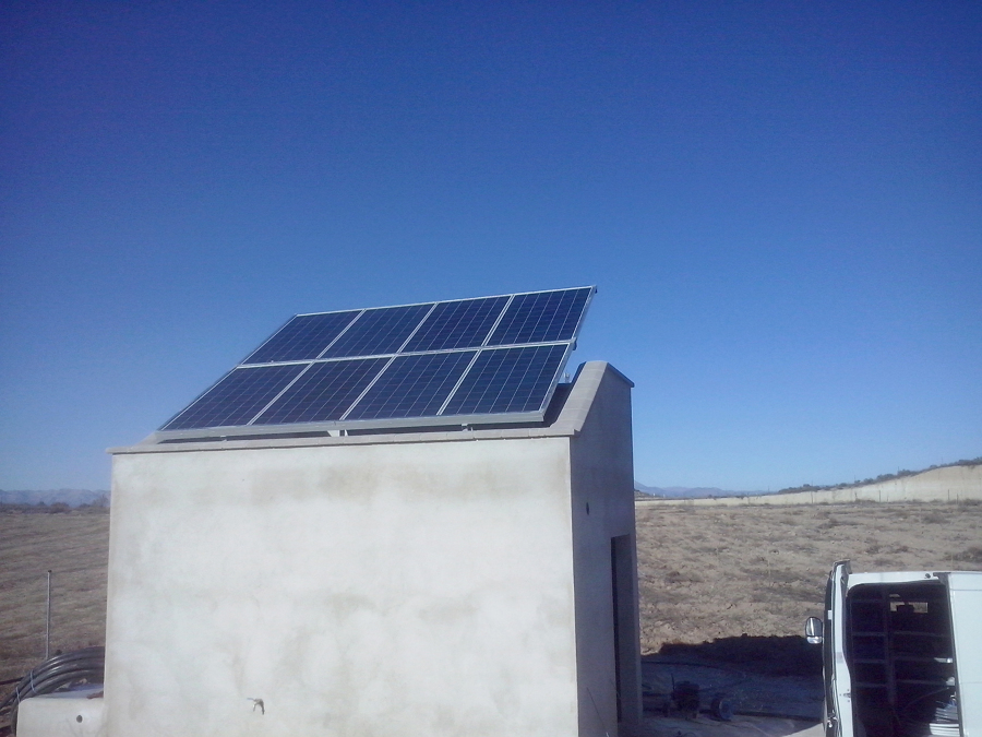 Bombeo solar 1.5Cv por control remoto
