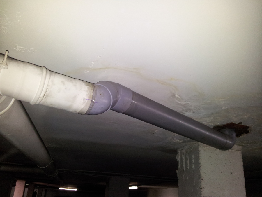 Cambiar codo de la bajante