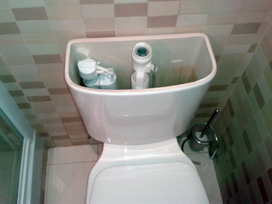 cambiar  flotador de vater