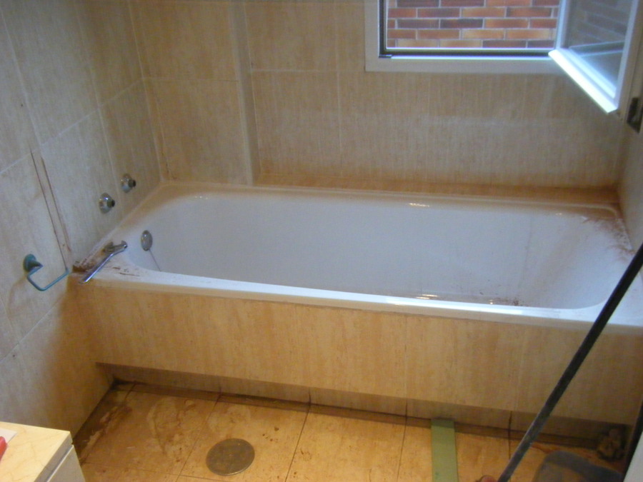 Cambio bañera por plato de ducha en 24 horas " antes "