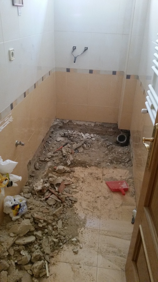 cambio bañera por plato de ducha y mampara