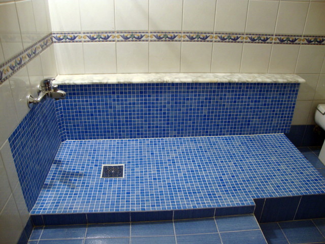 Cambio de bañera por ducha de obra.