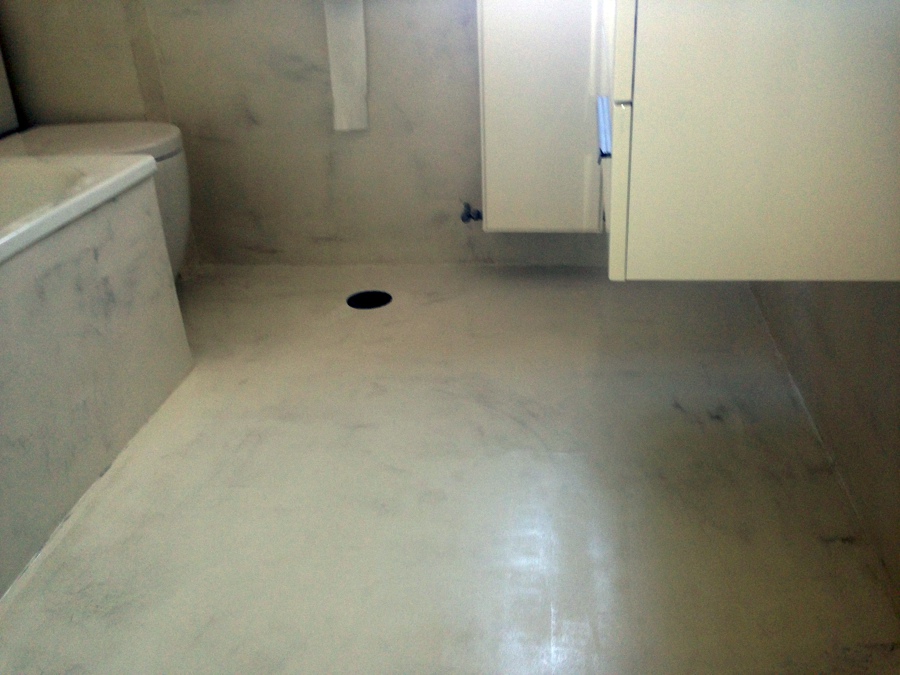 cambio de bañera y microcemeto en suelo