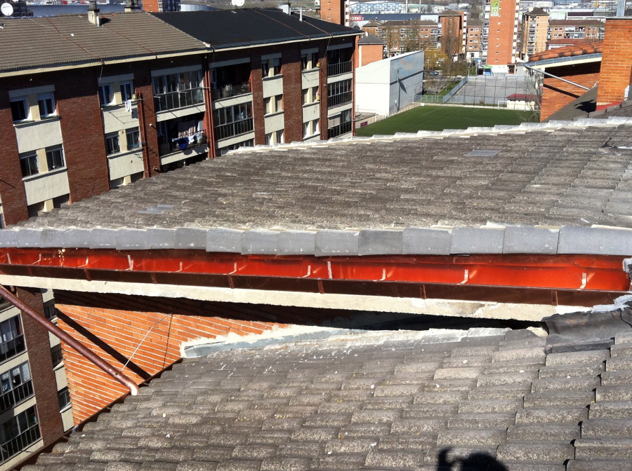 Cambio de canalones.