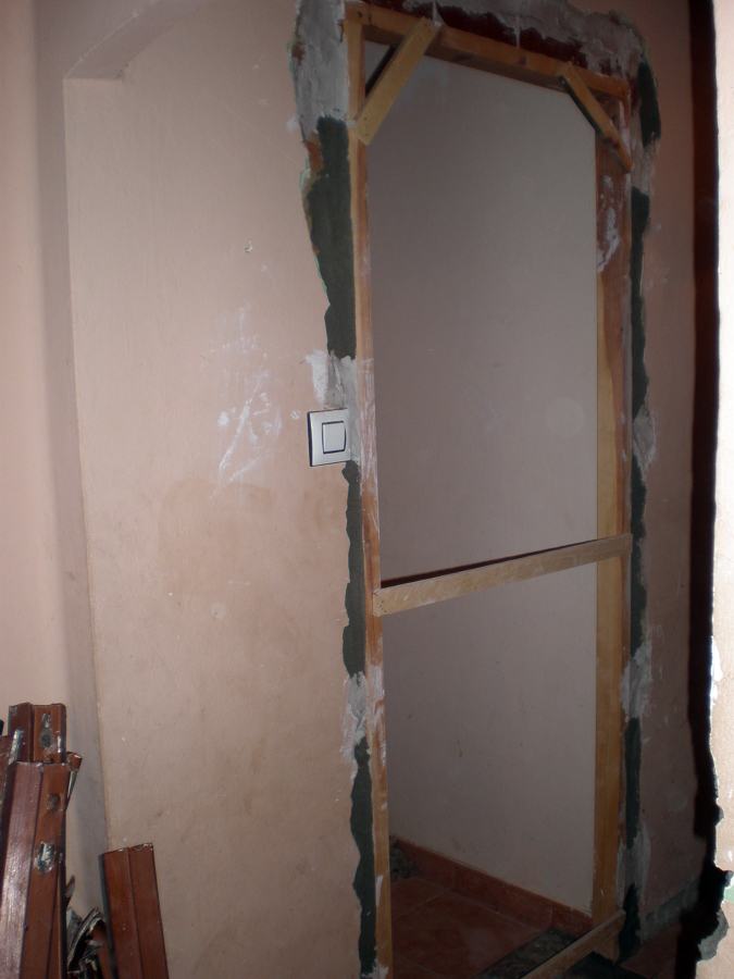 Cambio de puertas en piso de Versalles