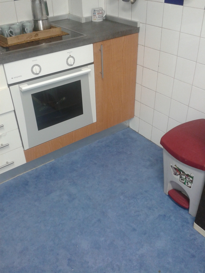 Cambio de suelo de cocina.
