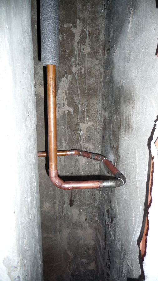 Cambio instalacion colectiva agua