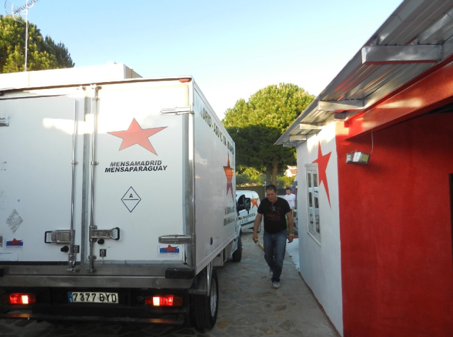 REVISANDO ESTADDO CAMION ANTES DE LA RUTA