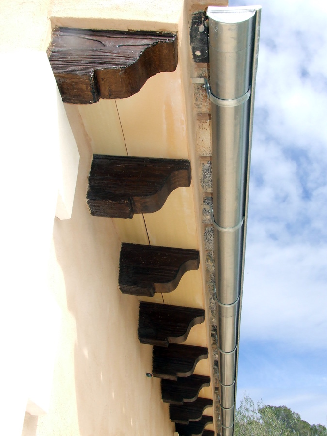 Canales de Zinc para recogidas de aguas pluviales