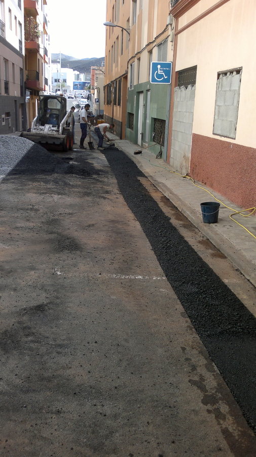 Canalizacion Calle El Viento