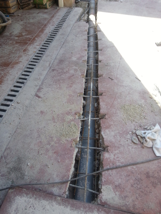 Canalización de aguas