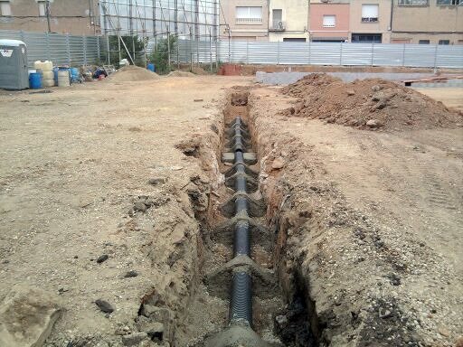 canalizacion de desagues