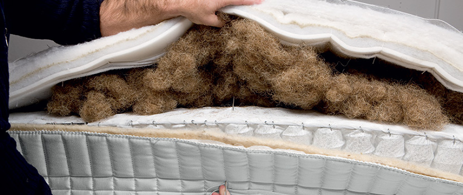 Relleno interno de colchones de calidad