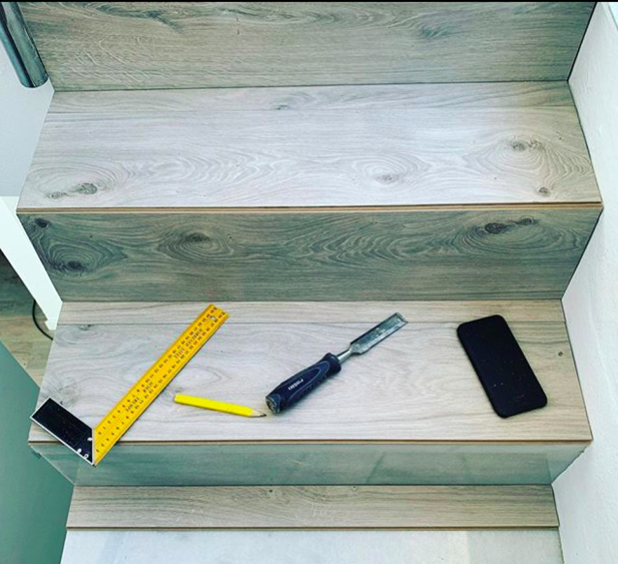 Revestimiento escalera