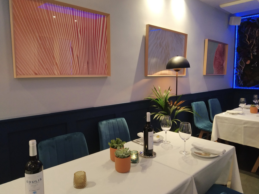 Decoración restaurante Cisne Azul