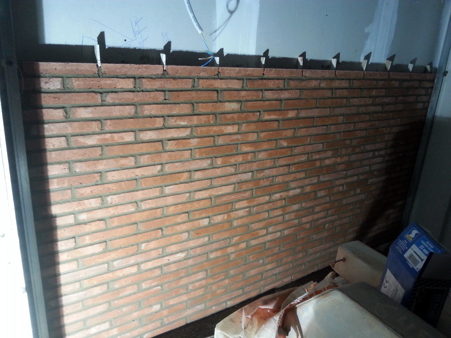 Caravista pared interior tienda