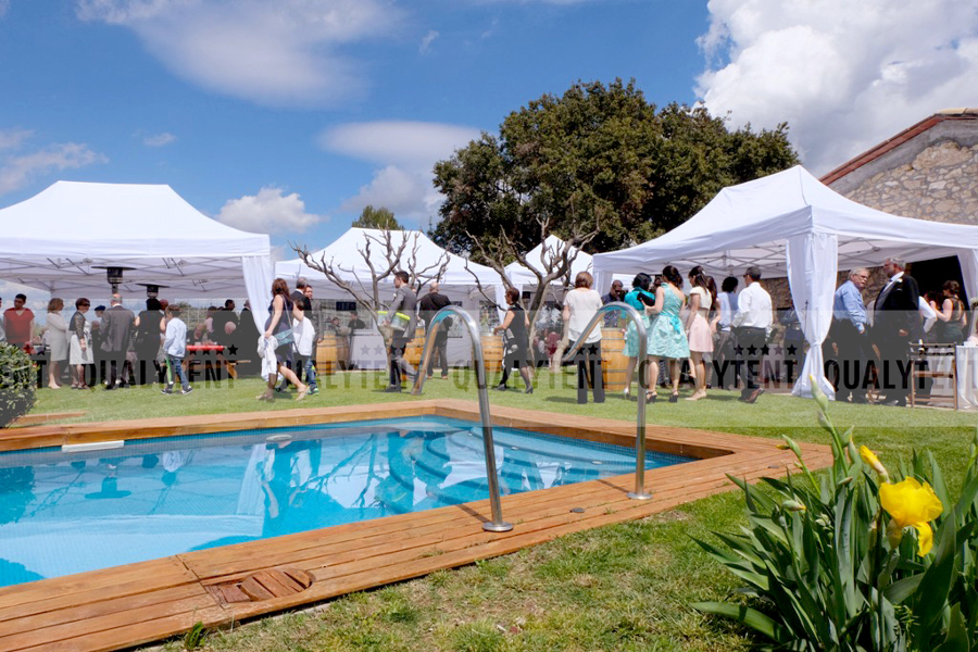 Carpas elegantes para bodas