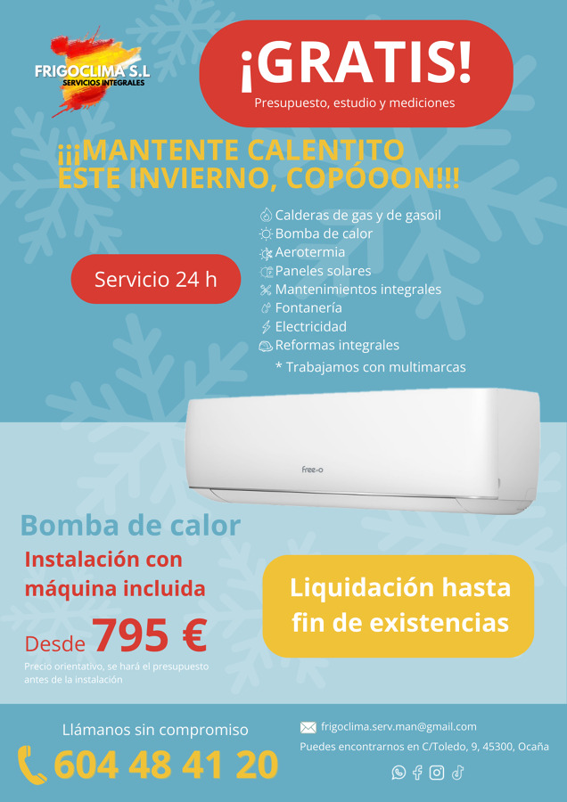 OFERTAS ESPECIALES PARA TODO EL AÑO