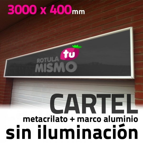 cartel sin luz