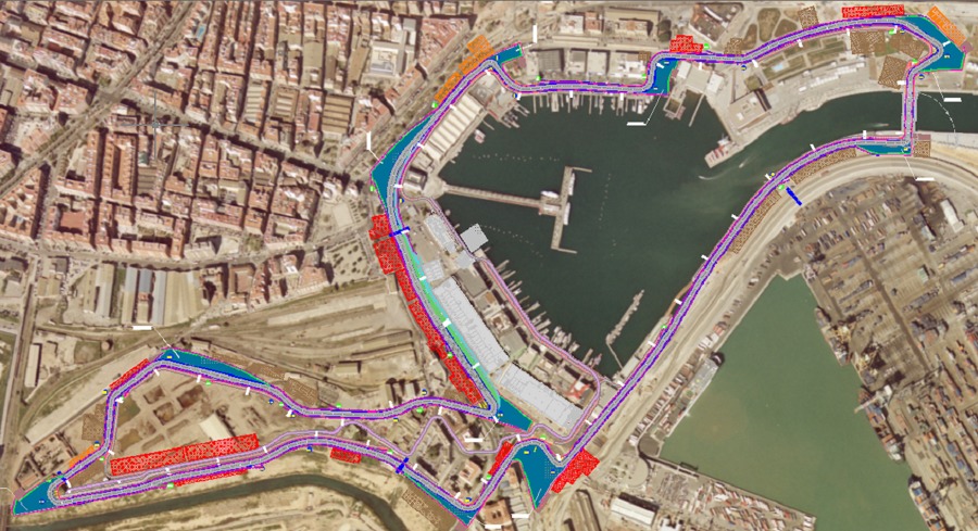 Circuito F1 Puerto de Valencia