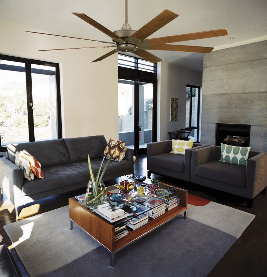 CASA BRUNO Fanimation Ventilador Levon, bronce antiguo