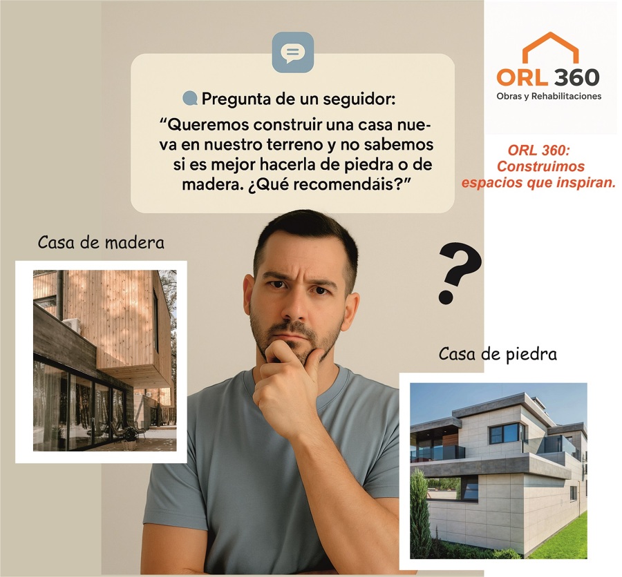 ¿Piedra o madera? A veces… la mejor opción es combinar ambas.