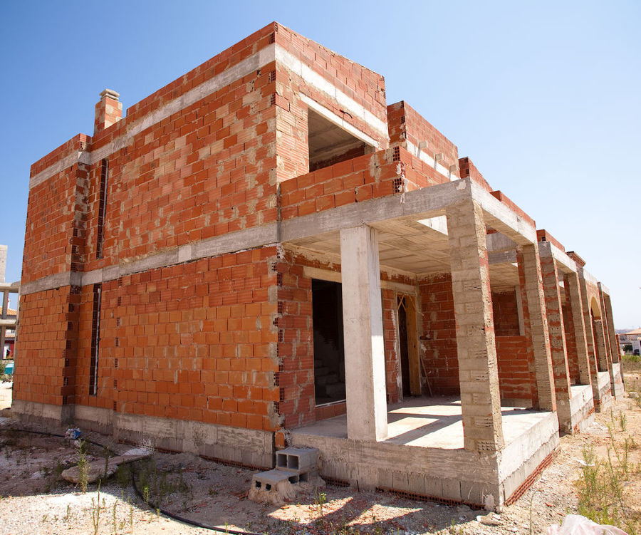 Casa en construcción