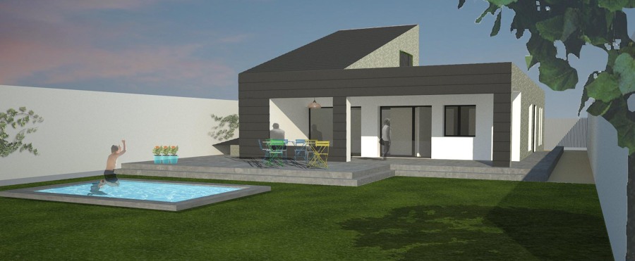 Casa M&N Fachada Principal