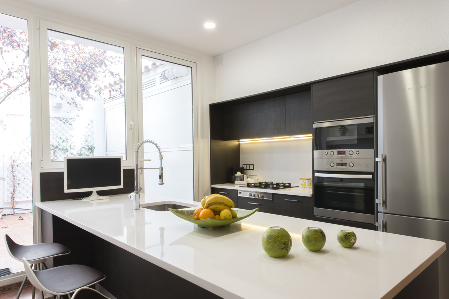 Abrir la cocina al patio