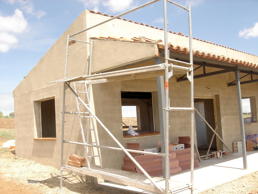 Casa reten de vigilancia contra incendios