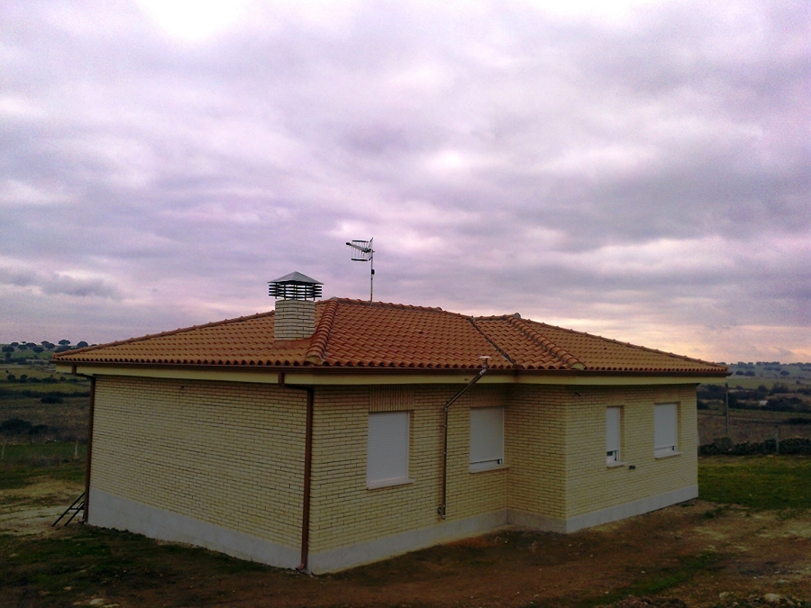 Casa ladrillo visto, Moraleja de Sayago, Zamora
