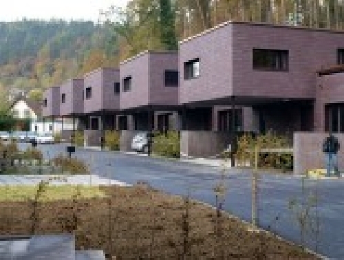 Casas-Hogar en fila, Suiza