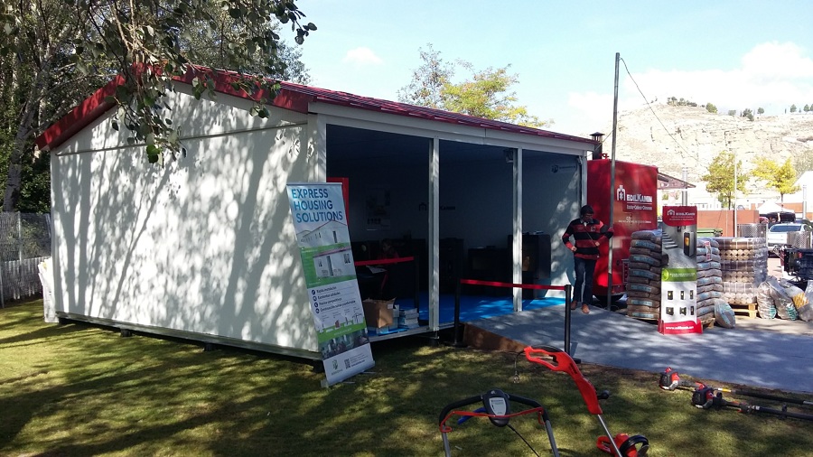 Showroom prefabricado