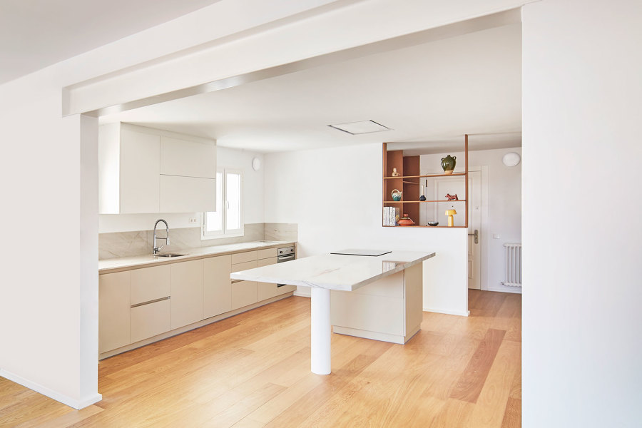 Reforma de un ático en la calle Castillejos.