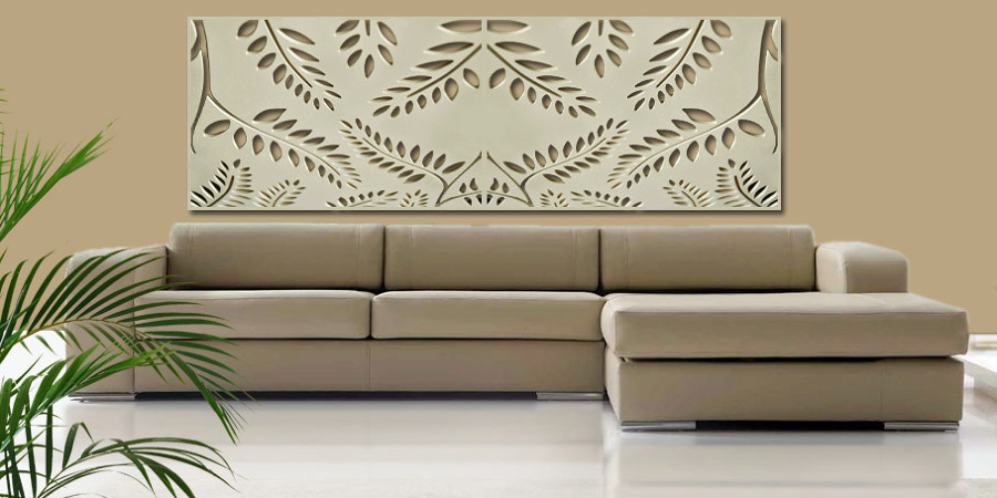 Celosia decorativa en salón